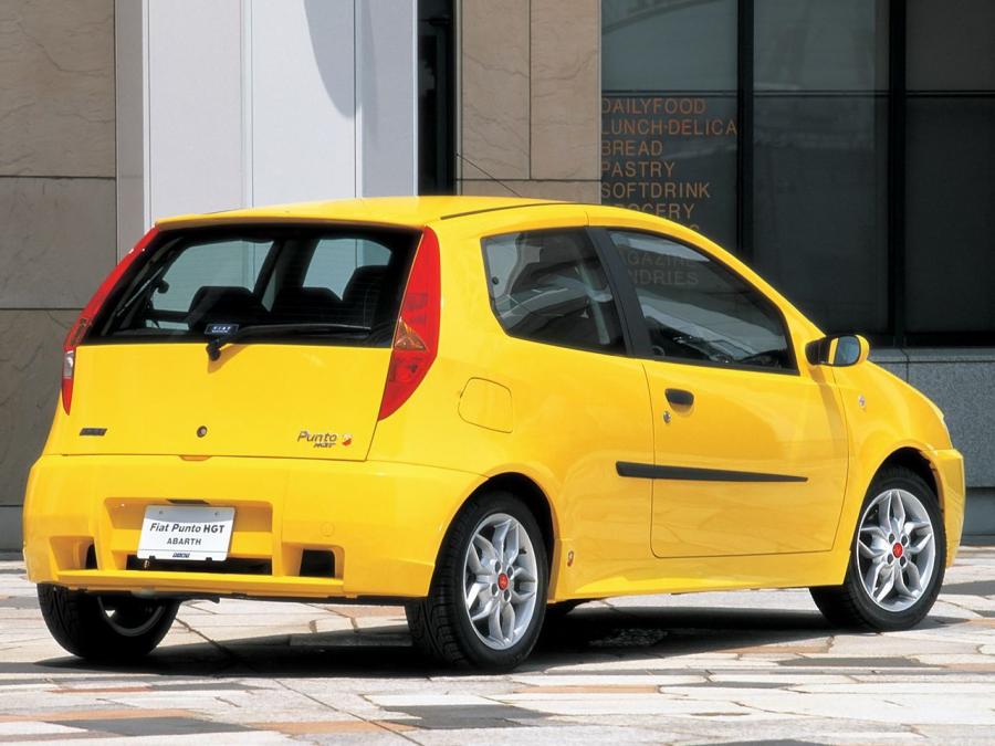 Fiat Punto HGT Abarth в кузове 188, выпускаемого с 2001